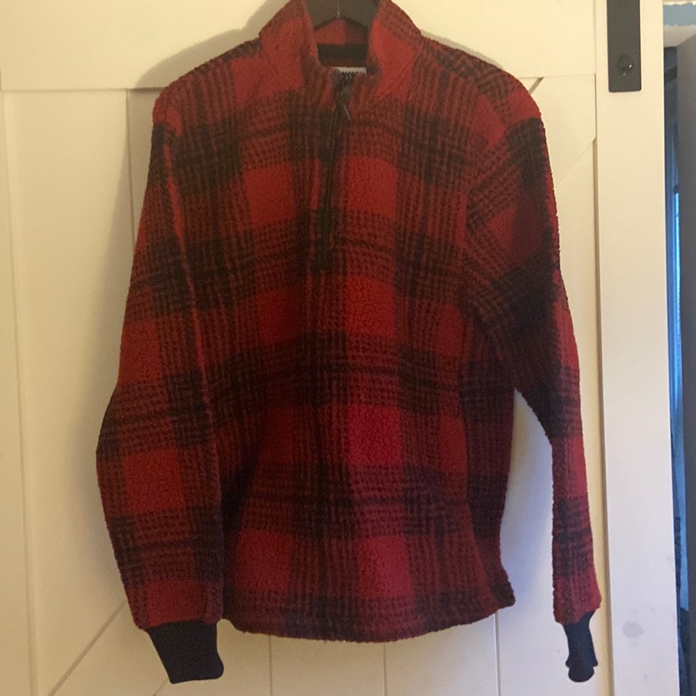 Old navy flannel pull over - Picture 1 of 2